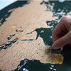 Carte du monde à gratter
