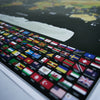 Carte du monde à gratter