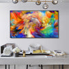Tableau Abstrait Coloré Rainbow