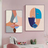 Tableau Abstrait Coloré Baisé Sucré