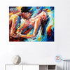 Tableau Abstrait Couple Sexy