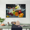 Tableau Abstrait Salade de Fruits