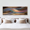 Tableau Abstrait Vagues Arc En Ciel
