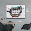 Tableau Bouche Street Art