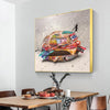 Tableau Burger Graffiti