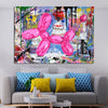 Tableau Chien Ballon