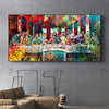 Tableau Dîner Coloré