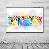 Tableau Disney Princesses Valse Endiablée