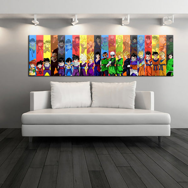 Tableau Dragon Ball Z Color