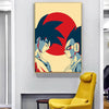 Tableau Dragon Ball Z Sangoku & Vegeta Japan