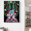 Tableau Dragon Ball Z Super Saiyan Blue & Shenron