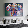Tableau Éléphant Coloré