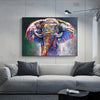 Tableau Éléphant Coloré