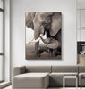 Tableau Éléphant & son Bébé