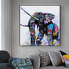 Tableau Éléphant Street Art