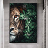 Tableau Lion et Lionne
