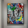 Tableau Lion le Roi de la Jungle