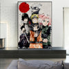 Tableau Manga Anime Naruto / Sasuke Itachi / Kakashi & Sakura