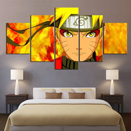 Tableau Naruto Flammes