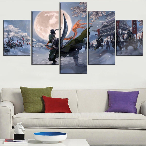 Tableau One Piece Les 3 Sabres
