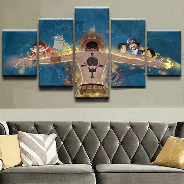 Tableau One Piece Luffy & Cie