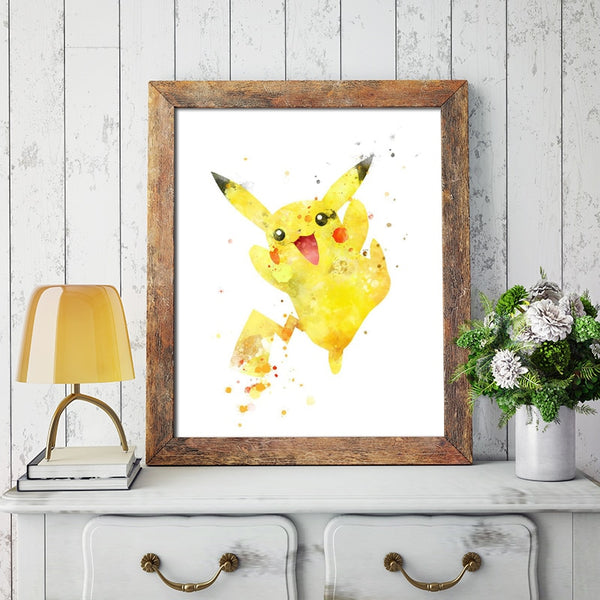 Tableau Pokémon Pikachu Street Art