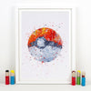 Tableau Pokémon Poké Ball Street Art