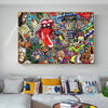 Tableau Pop Art Coloré