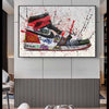 Tableau Sneakers Street Art