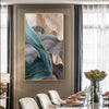 Tableau Triptyque Abstrait Vague à L'Âme