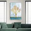 Tableau Triptyque Paysage Doré