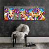 Tableau Vaches Colorées