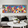 Tableau Vaches Colorées