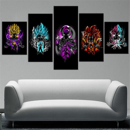 Tableau Dragon Ball Z Invocation
