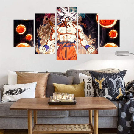 Tableau Dragon Ball Z Goku Force Démesuré