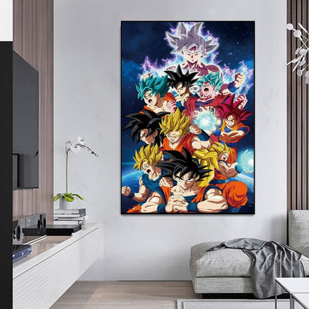 Tableau Dragon Ball Z Suprême