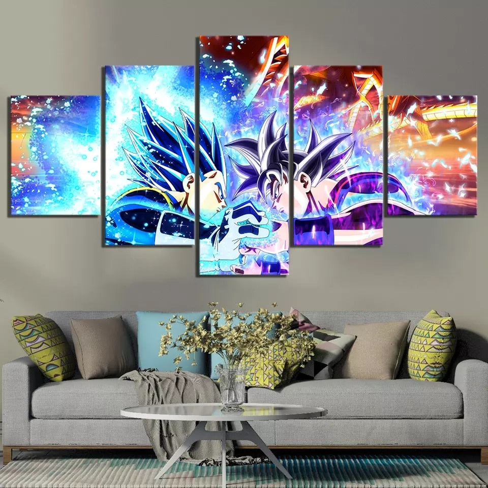 Tableau manga en bois format vertical Tableau manga en bois format vertical