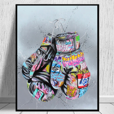 Tableau Gants de Boxe