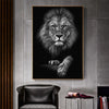 Tableau Lion Majestueux