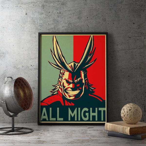 Tableau My Hero Academia All Might
