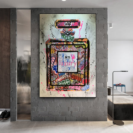 Tableau Parfum Street Art