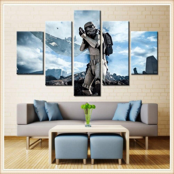 Tableau Star Wars Stormtrooper Sky