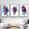 Tableau Marvel Collection Spiderman Blue