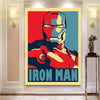 Tableau Marvel Iron Man Yes We Can