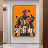 Tableau Marvel Spiderman Orange