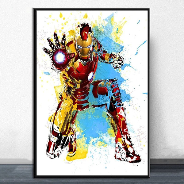 Tableau Marvel Avengers Iron Man Bionique