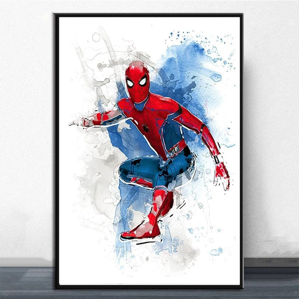 Tableau Marvel Avengers Spiderman
