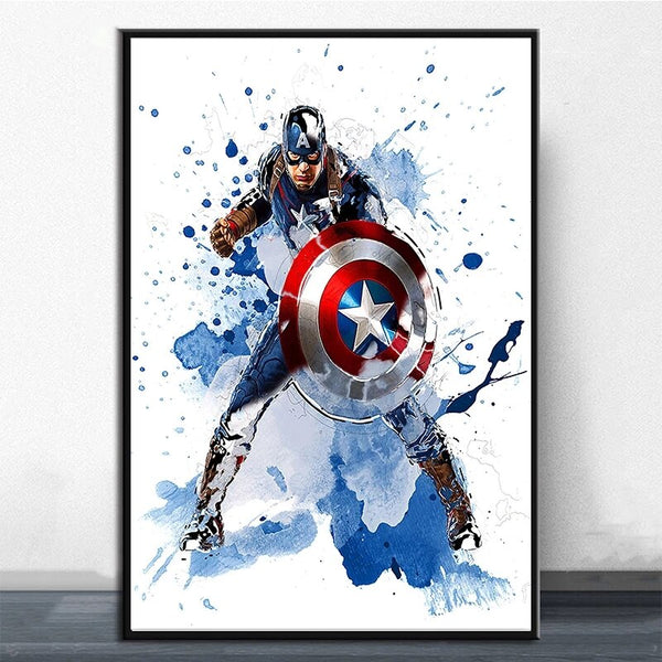 Tableau Marvel Avengers Captain America